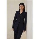 Petite The Founder Italian Technical Stretch Tailored Tab Jacket