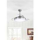 42-inch Acrylic Ceiling Fan Light with Retracted Blades