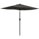 2 x 3(m) Rectangular Garden Parasol Patio Outdoor Table Umbrellas