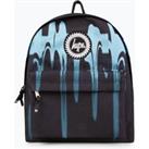 Black Blue Drips Backpack