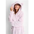 'Teddy' Hooded Dressing Gown