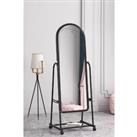 Full Length Rolling Mirror with Bracket 36x160cm