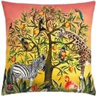 Tree Of Life Abstract Water & UV Resistant Outdoor Cushion