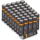 Rechargeable AA Batteries (1000mAh) - 40 Pack