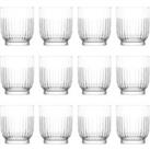 Tokyo Whiskey Glasses - 330ml - Clear - Pack of 12