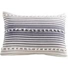 'Yarn Dyed Tufted Stripe' Cotton Standard Pillowcase