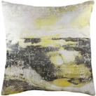 Landscape Abstract Hand-Painted Printed Cushion