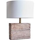 Fable Rustic Wood Table Lamp