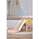 Toddler Slide with Basketball Hoop for Indoor Outdoor