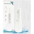 Dental Tooth Water Flosser 400ML Tank with 5 Jet Tips