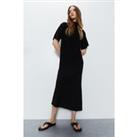 Tie Back Relaxed Maxi Dress