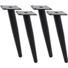 8x8x35cm Metal Table Legs Tapered Furniture Legs Replacement