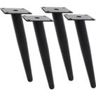 8x8x30cm Metal Table Legs Tapered Furniture Legs Replacement