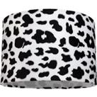 Unique and Distinctive Animal Print Table/Pendant Lamp Shade in Brushable Velvet