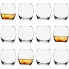 Empire Whiskey Glasses - 405ml - Clear - Pack of 12