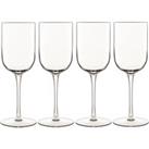 Sublime' Crystal Glass White Wine Glasses Set 280ml - Pack of 4