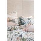Luana Floral Fringed Pillowcase Set