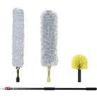 Microfiber Duster Cleaning Kit with Telescoping Extension Pole