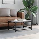 Coffee Table Grey Sonoma 75x50x35 cm Engineered Wood