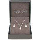 Sterling Silver 925 Freshwater Pearl Set - Gift Boxed