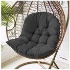 116 x 80cm Thick Hanging Egg Swing Chair Cushion