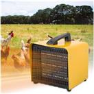Portable PTC Electric Space Heater Fan Warmer for Industrial Greenhouse Farm Workshop