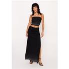 Diamante Detail Maxi Skirt