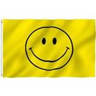 5x3ft Flag Smiley Spooky Halloween Christmas Treasure Hunt Kids Banner Table Cover Party Decorations