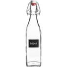 Lavagna Glass Swing Bottle with Label 500ml