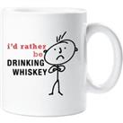 Mens I'd Rather Be Drinking Whiskey Mug