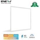 60x60 LED Recessed LED Edgelit Panels 40W 3600Lm, CCT selectable through no flicker AGT Driver, 3 Ye