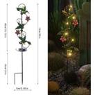 Solar Hummingbird-Shaped Garden Patio Lights