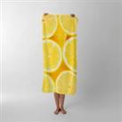 Vibrant Lemons Beach Towel