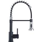 Commercial Swivel Single Handle Pulldown Kitchen Faucet