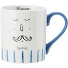 Monsieur Straight-Sided Porcelain Mug, 280ml