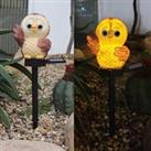 Waving Owl LED Solar Outdoor Landscape Garden Decoration Light