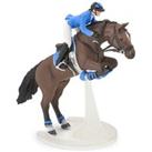 Horse and Ponies Jumping Horse with Riding Girl Toy Figure, Three Years or Above, Multi-colour (5156
