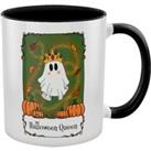 Halloween Queen Ghost Tarot Inner Two Tone Mug
