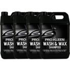 Wash & Wax Car pH Neutral Shampoo with Carnauba Wax - 4 x 5L