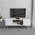Equator TV Stand TV Unit for TVs up to 70 inches Dropdown Cabinets and Shelves
