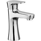 Bathroom Sink Taps Basin Mixer Taps Hot Cold Water Mixing Tap Chromed Brass