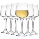 Tallo White Wine Glasses - 295ml - Clear - Pack of 6