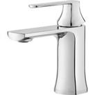 Basin Mixer Taps Bathroom Sink Taps Chrome Brass Single Handle Basin Taps