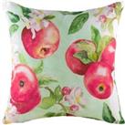 Fruit Apples Hand Painted Watercolour Printed Cushion