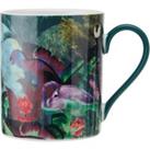 Sarah Arnett Porcelain Mug, 350ml, Flamingo Print