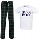 Daddy Boss Tartan Pyjama Set