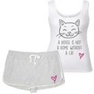 A House Is Not A Home Without A Cat Pyjama Set
