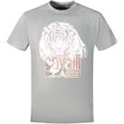 Large Tiger Logo Grey T-Shirt