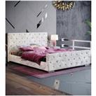 Vida Designs Arabella King Size Bed Frame Velvet Fabric 950 x 1580 x 2180 mm