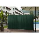 1*3M Green PVC Privacy Decorative Fences